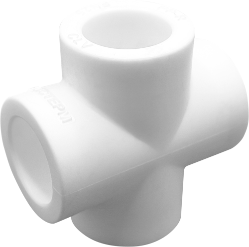 Крестовина РОСТерм 25х25х25х25 полипропилен PR-CR25